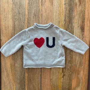 Gap baby gray sweater